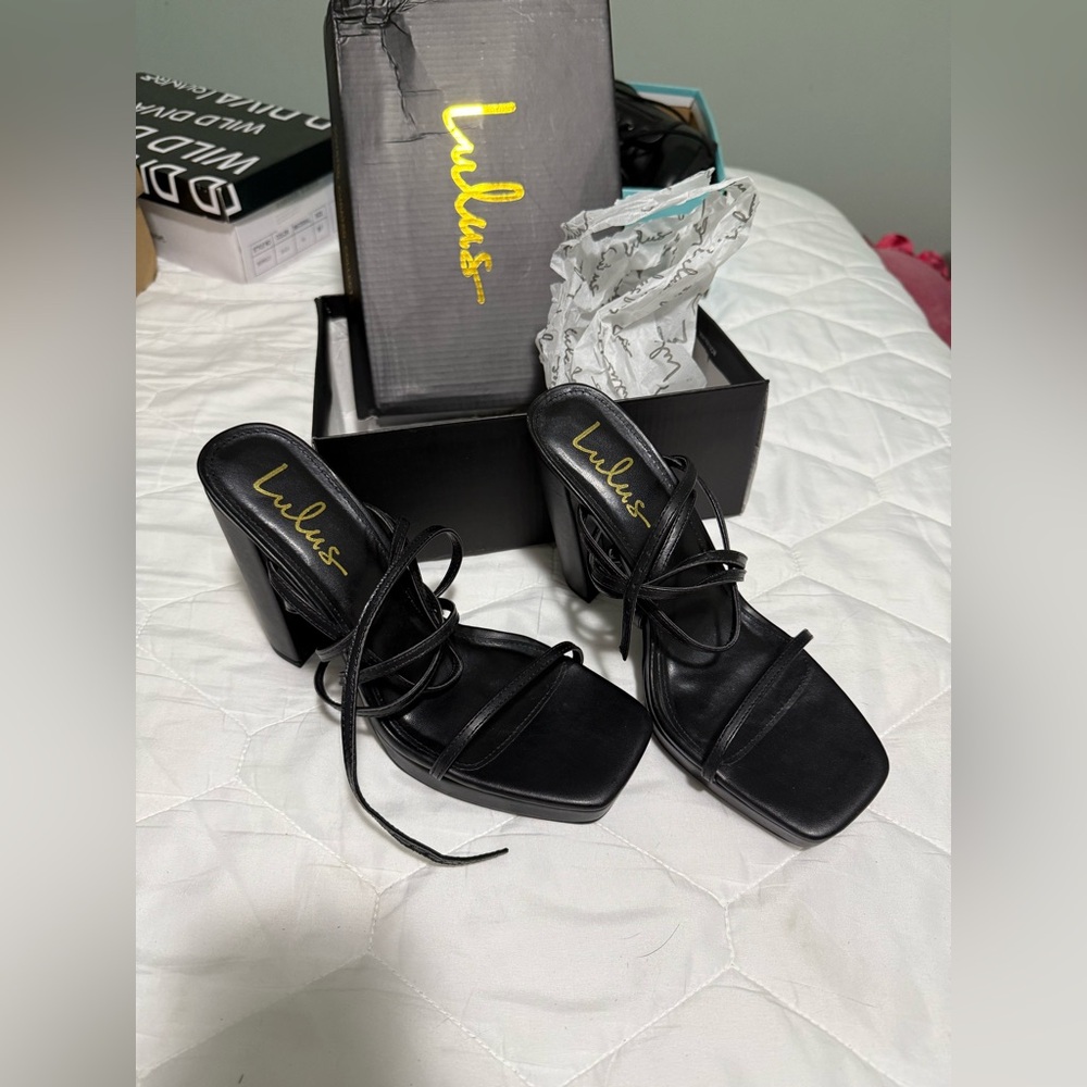 Black heel